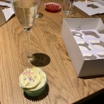 My rose cupcake and fizz